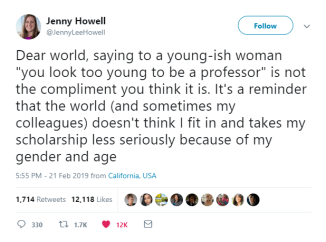 too young to be a professor